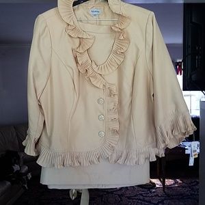 NWT Nicollette sz 24W skirt suit